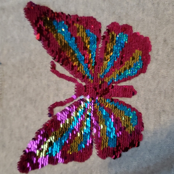 Childrens Place butterfly sequel sweater - Picture 2 of 5